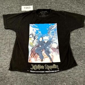 Crunchyroll Jujutsu Kaisen T Shirt Mens M Black Hidden Inventory Anime Graphic